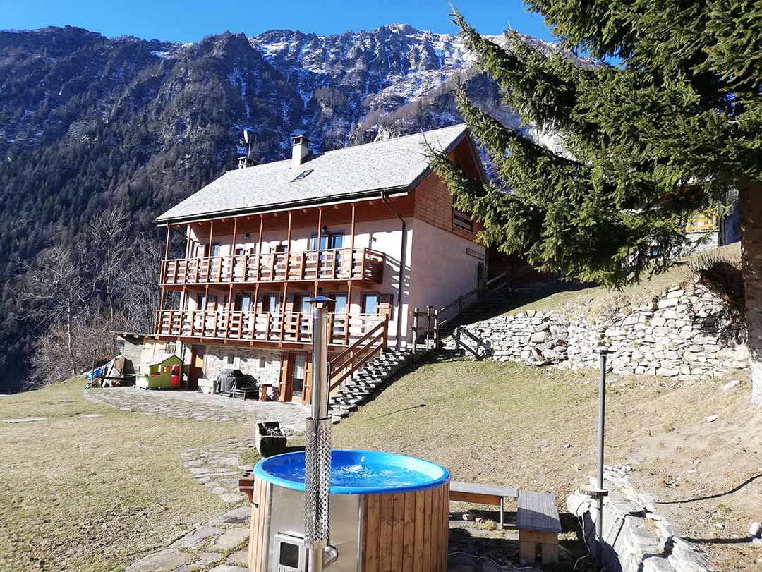 Servizio idromassaggio B&B Il Teggiolo San Domenico Varzo
